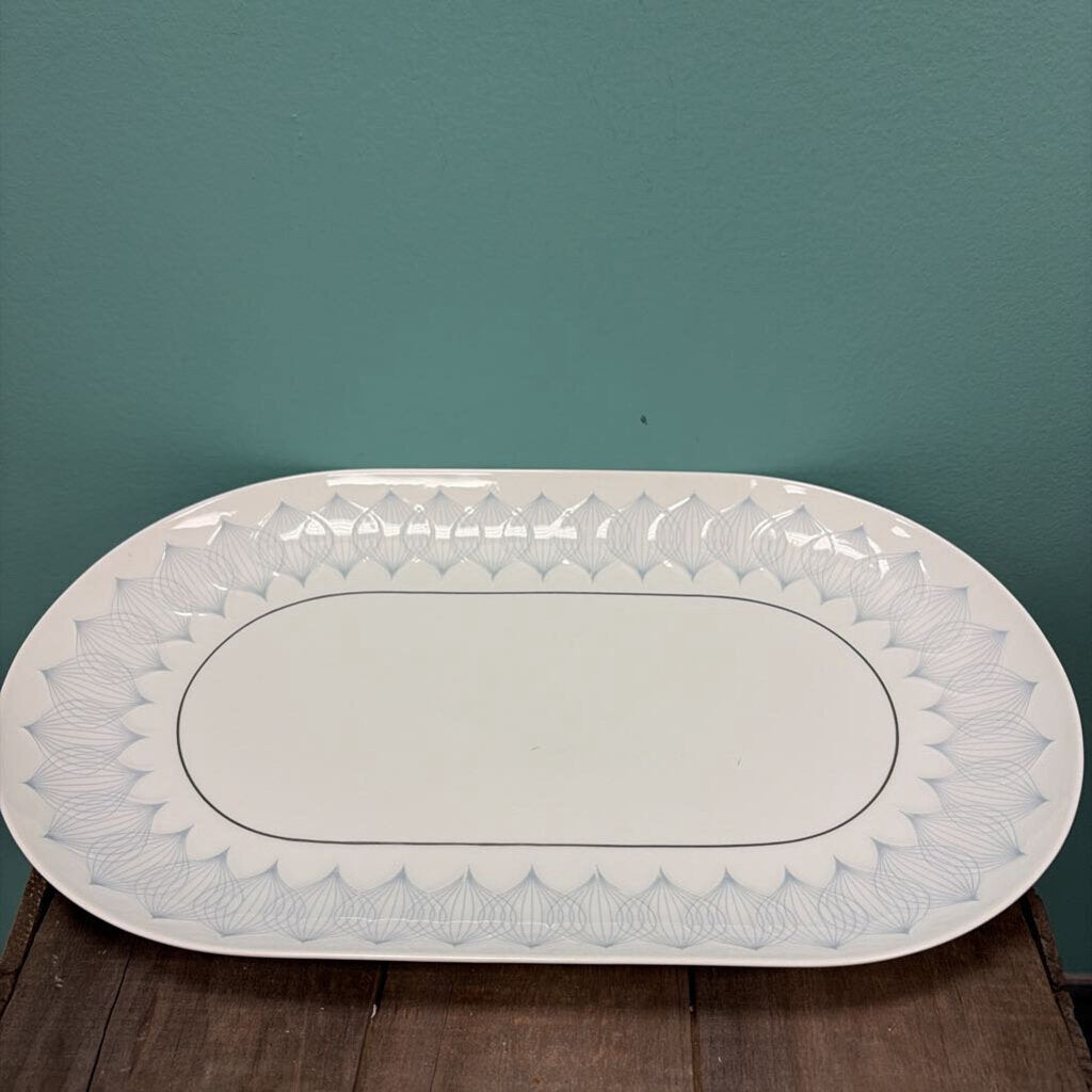 Rosenthal Ballet Large Tray with Lotus Pattern