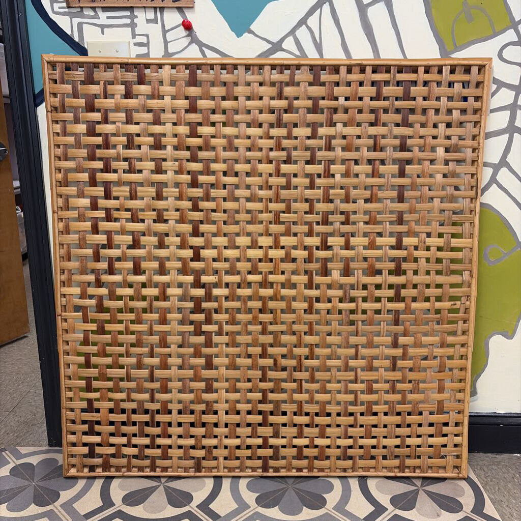Woven Bamboo Decorative Panel
