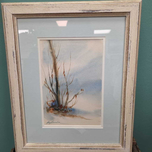 "Fall Tree" Original Watercolor Painting by Kay Kandra - Signed
