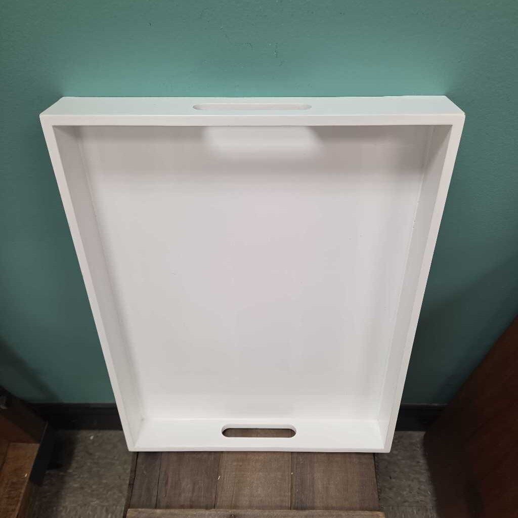 West Elm Lacquer Wood Serving Tray
