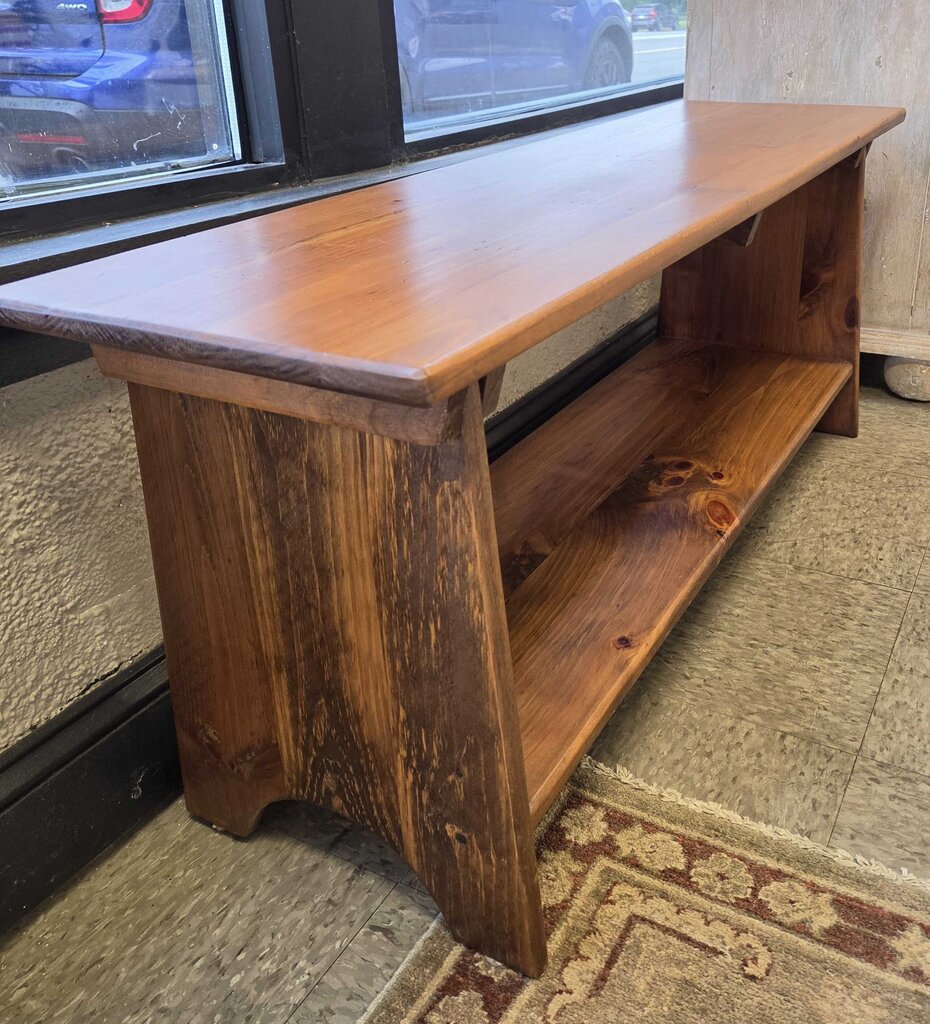 L.L. Bean Solid Pine Entryway Bench