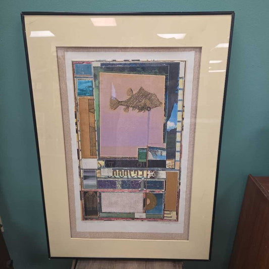 "Inextricably Linked" Multi-Layered Mixed Media Collage (Original, Signed)