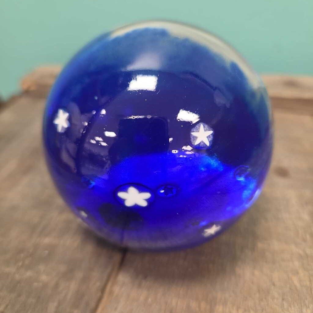 Glass Eye Studio "Earth Rising" Paperweight (Signed)