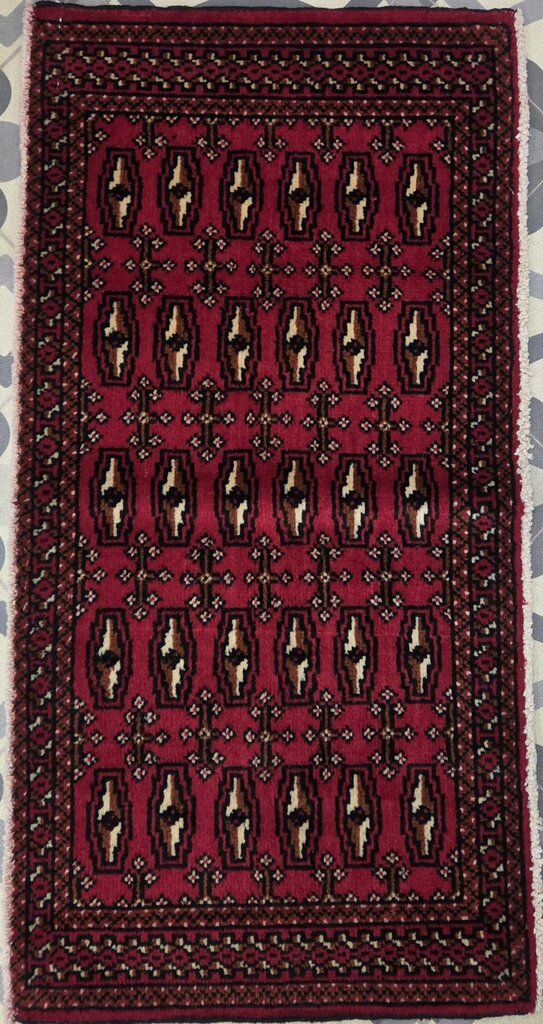 Turkman Hand Woven 100% Wool Area Rug