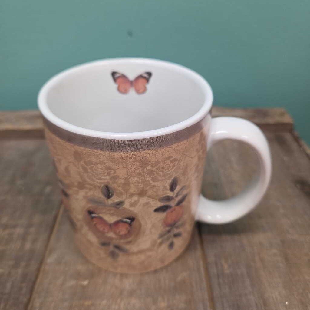 Lang & Wise "Rose Buds" Coffee Mug