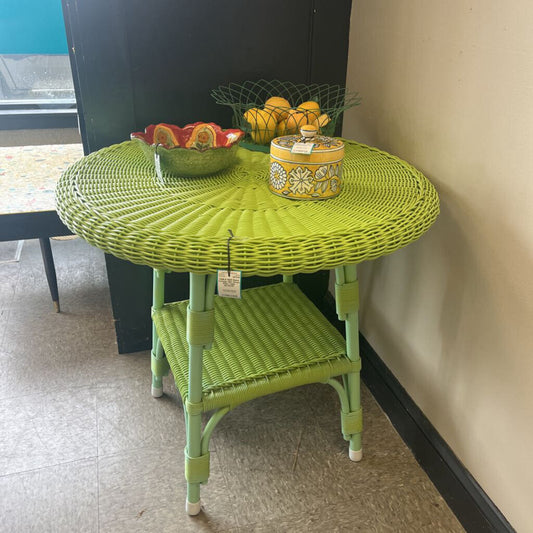 Maine Cottage Mint Green Patio Table