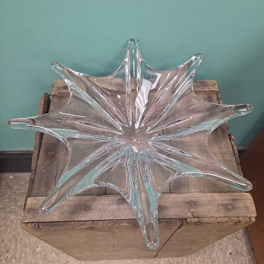 Baccarat Crystal STELLA Starfish Centerpiece Bowl