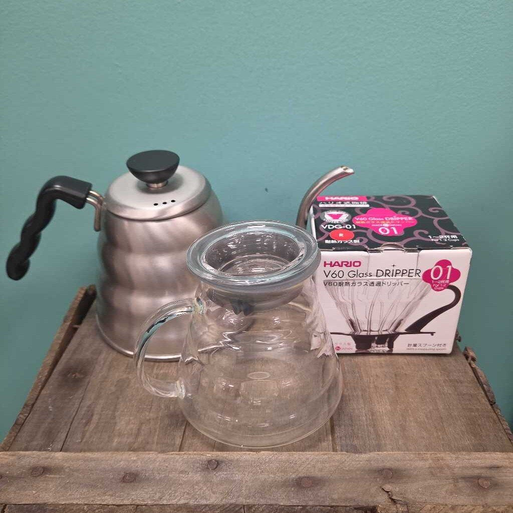 HARIO V60 Buono Drip Coffee Set - 3pcs