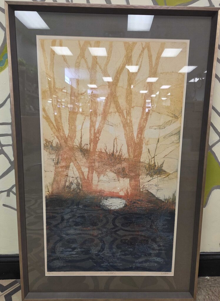 "Morning Mist IX" by Ruth Rodman, Signed, Framed