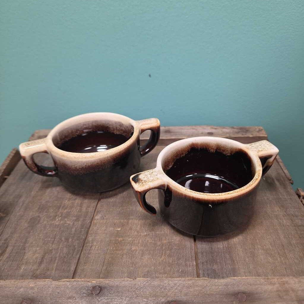 Pfaltzgraff Ceramic Sugar Bowl with Handles - 2 Available