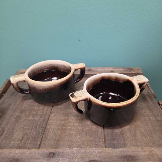 Pfaltzgraff Ceramic Sugar Bowl with Handles - 2 Available