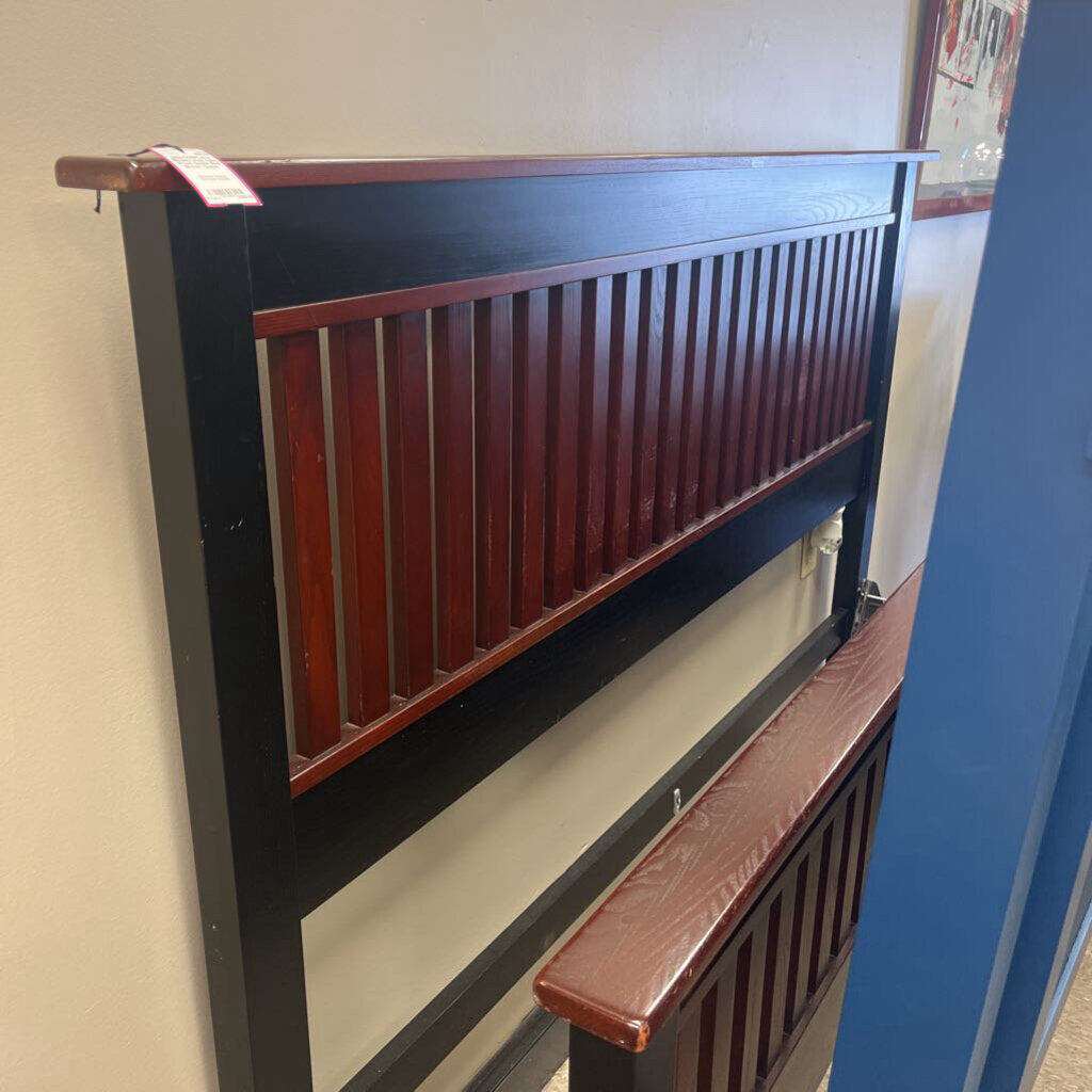 Mission-style Solid Wood Queen Bed