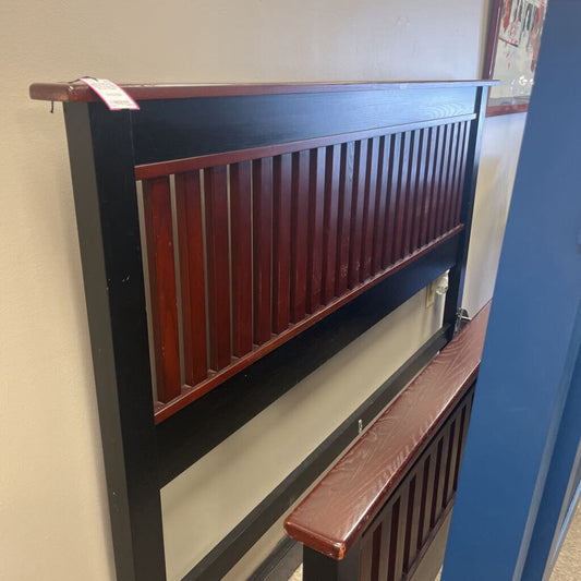 Mission-style Solid Wood Queen Bed