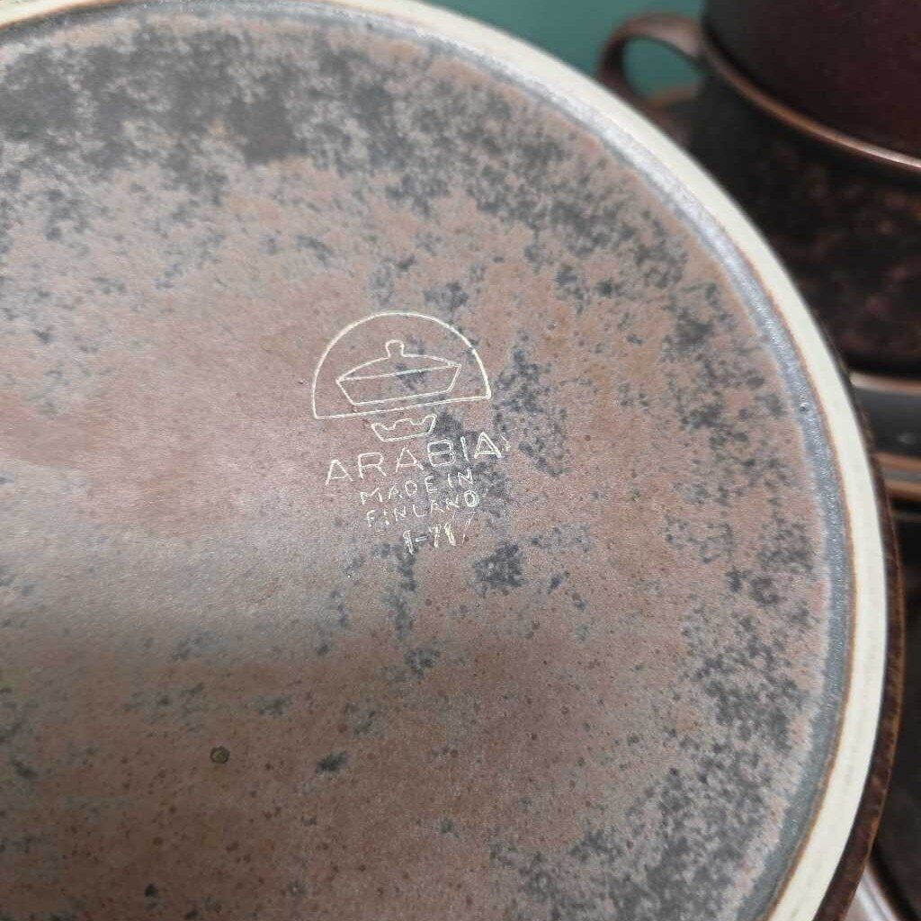 Arabia Finland Ruska Tea Set (9 pcs) - 2 Available