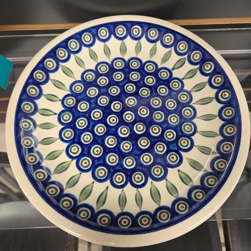 Boleslawck Polish Pottery 11" Dinner Plate