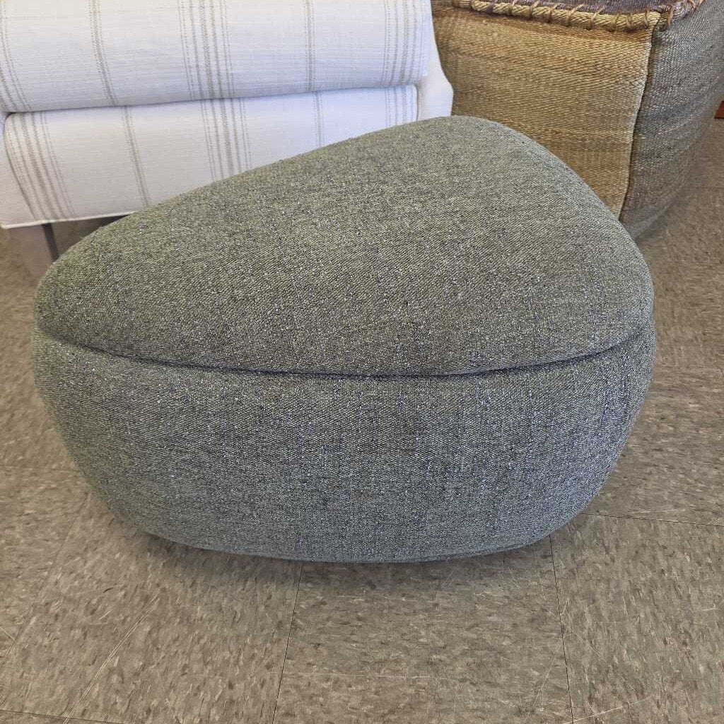 All Modern Storage Ottoman in Mellow Forest Chenille