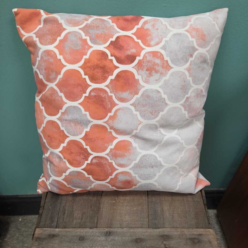 CaliTime Geometric Trellis Decorative Throw Pillows - 2 Availble
