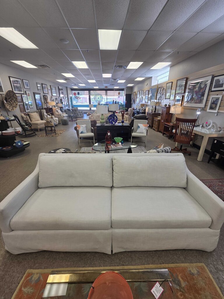 Ethan Allen Monterey Skirted Sofa