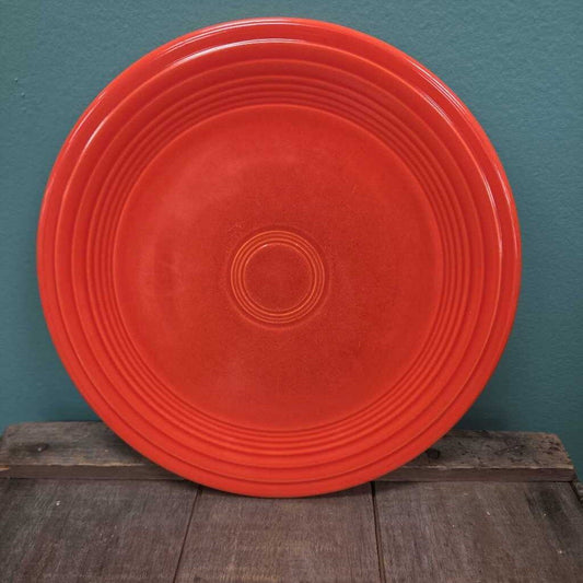 Fiestaware 9.5" Dinner Plate - Orange Red