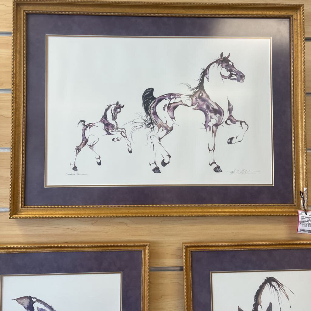 "Cinnamon Prince" - Signed Limited Edition Lithograph by Sarah Lynn Richards (223 of 1500)