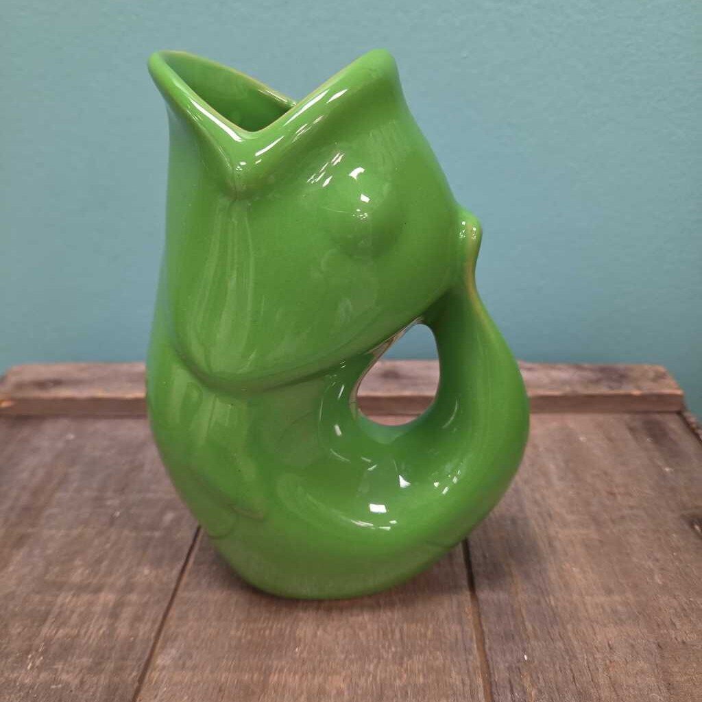 Gurglepot Gurgling Fish Water Pitcher