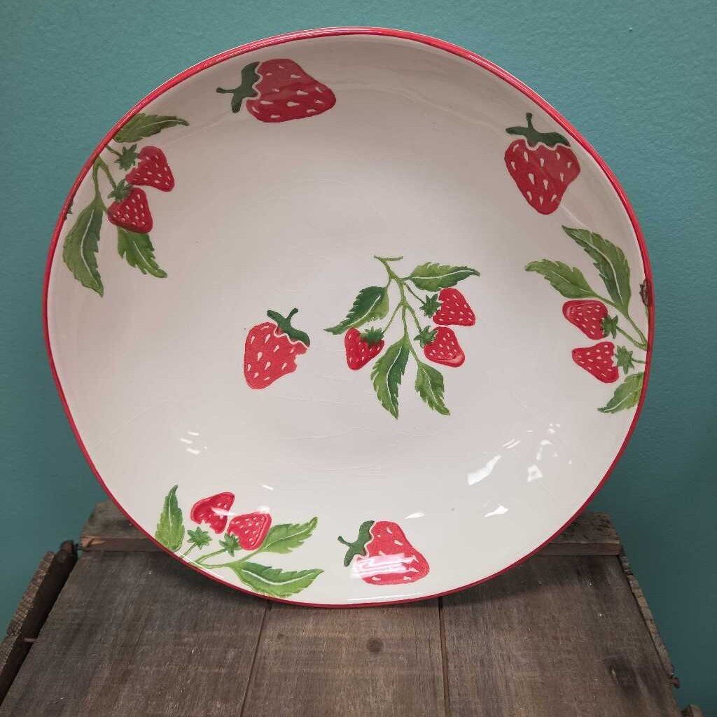 Papart Ceramics Strawberries Bowl