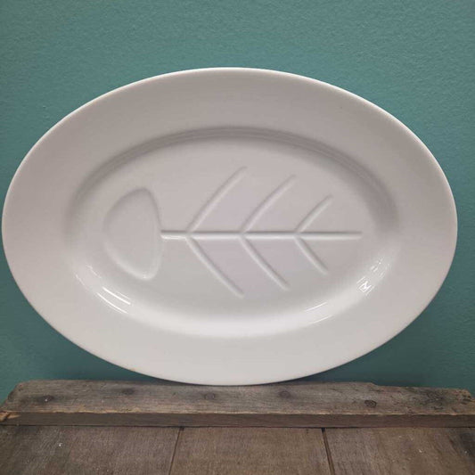 Ironstoneware Fish Plate