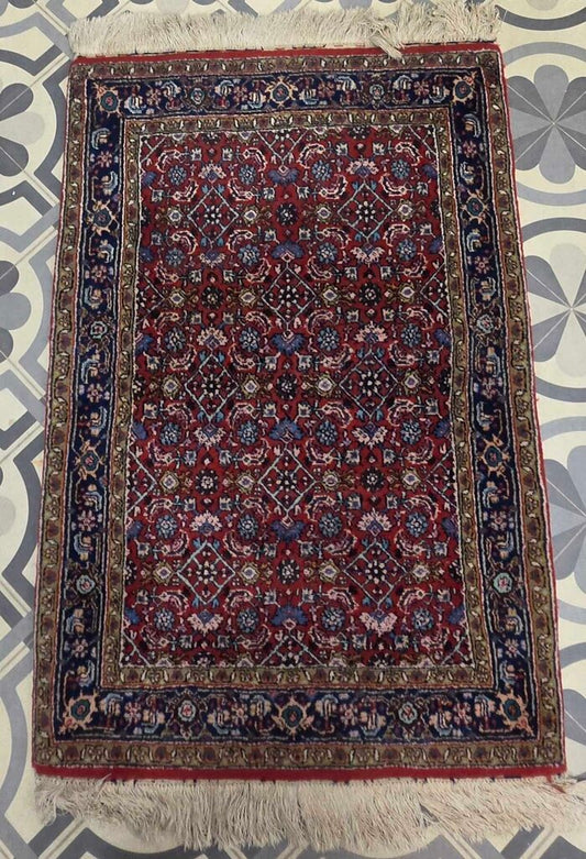100% Wool Persian Bidjar Style Area Rug
