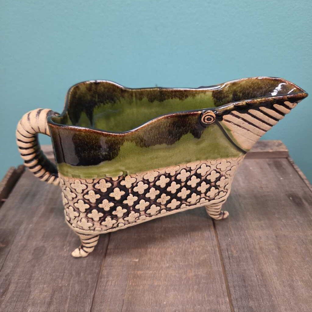 Clay Sauce Pitcher by Alissa Clark Clayworks