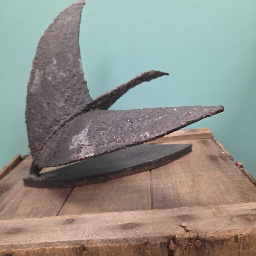 Jaro Svitorka Cast Iron Abstract Flying Bird Sculpture - Made in Canada