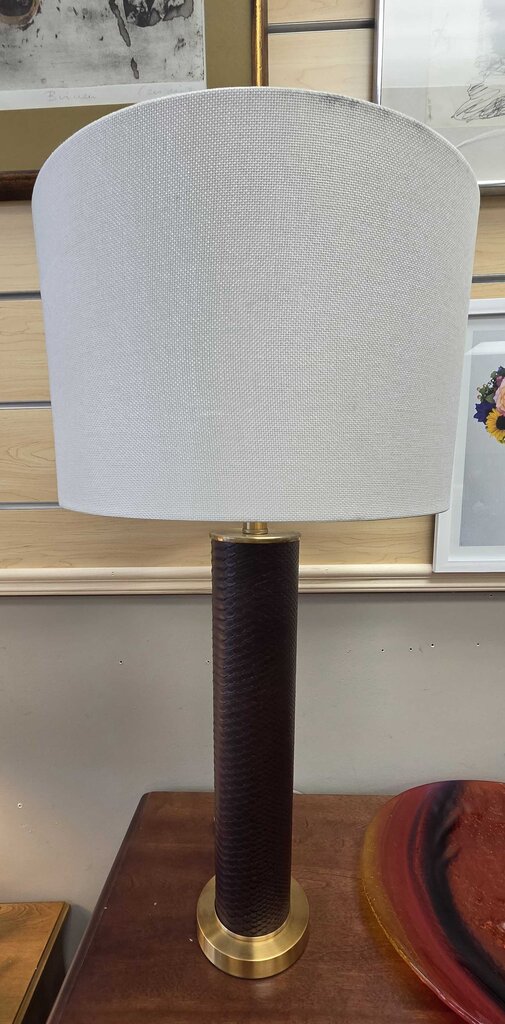 Safavieh Ollie Faux Snakeskin Table Lamp (2 Available)