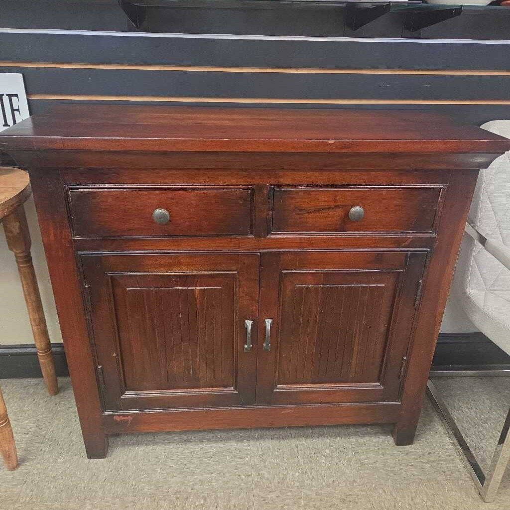 Crate and Barrel Dark Wood Buffet/Sideboard