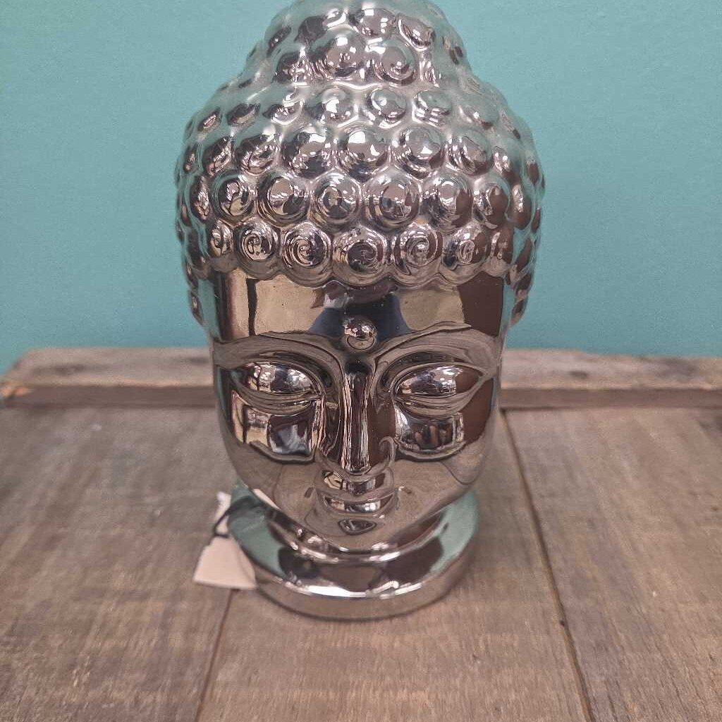 Ceramic Chrome-Plated Buddha head