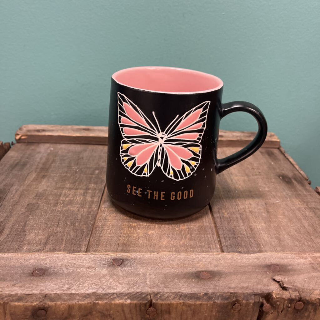 "See The Good" Butterfly Mug
