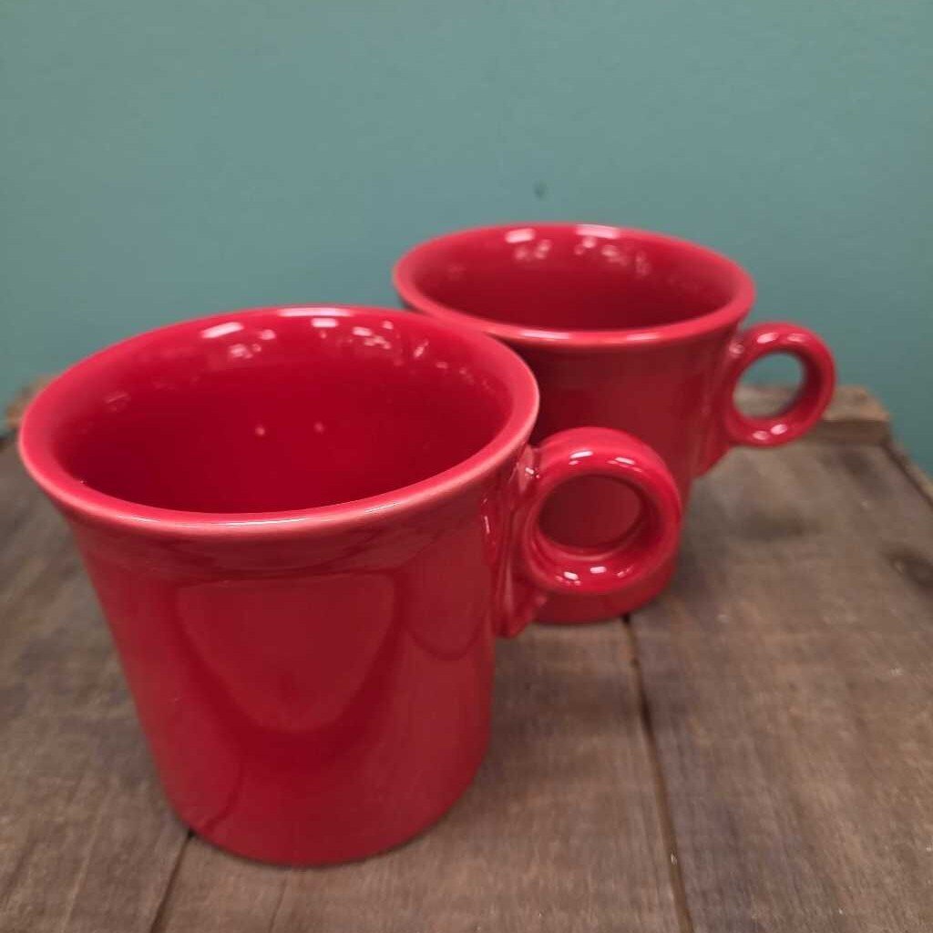 Fiestaware Coffee Mug - Set of 2 (RED)