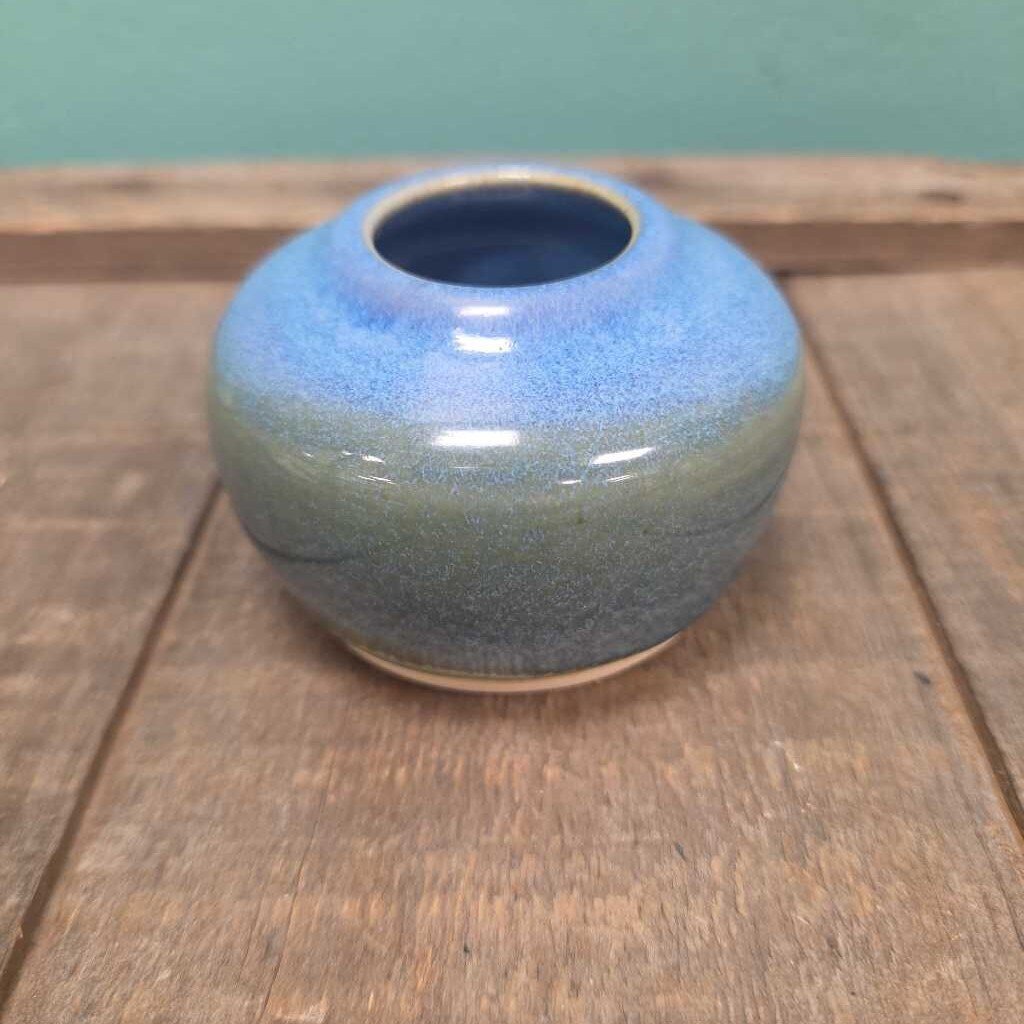 Glazed Pottery Mini Vase