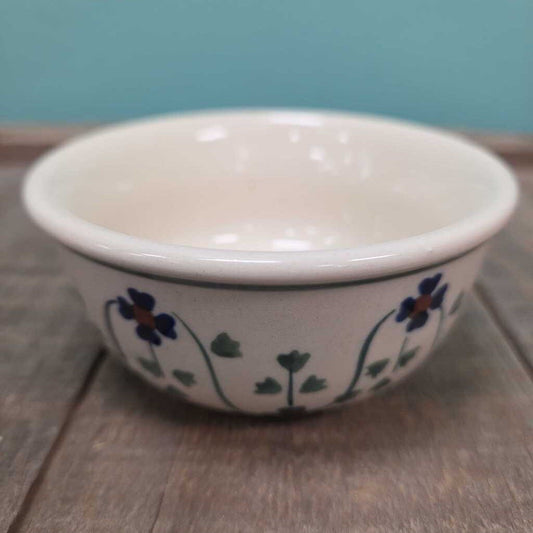 Boleslawiec Polish Pottery Stoneware 3.5" Bowl - Flowers