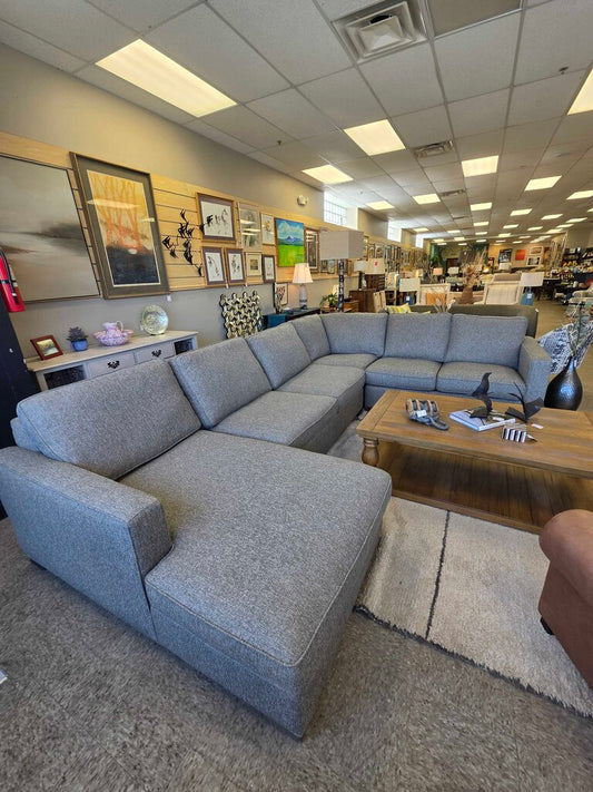 Room & Board Metro 4-Piece Sectional with Left Arm Chaise