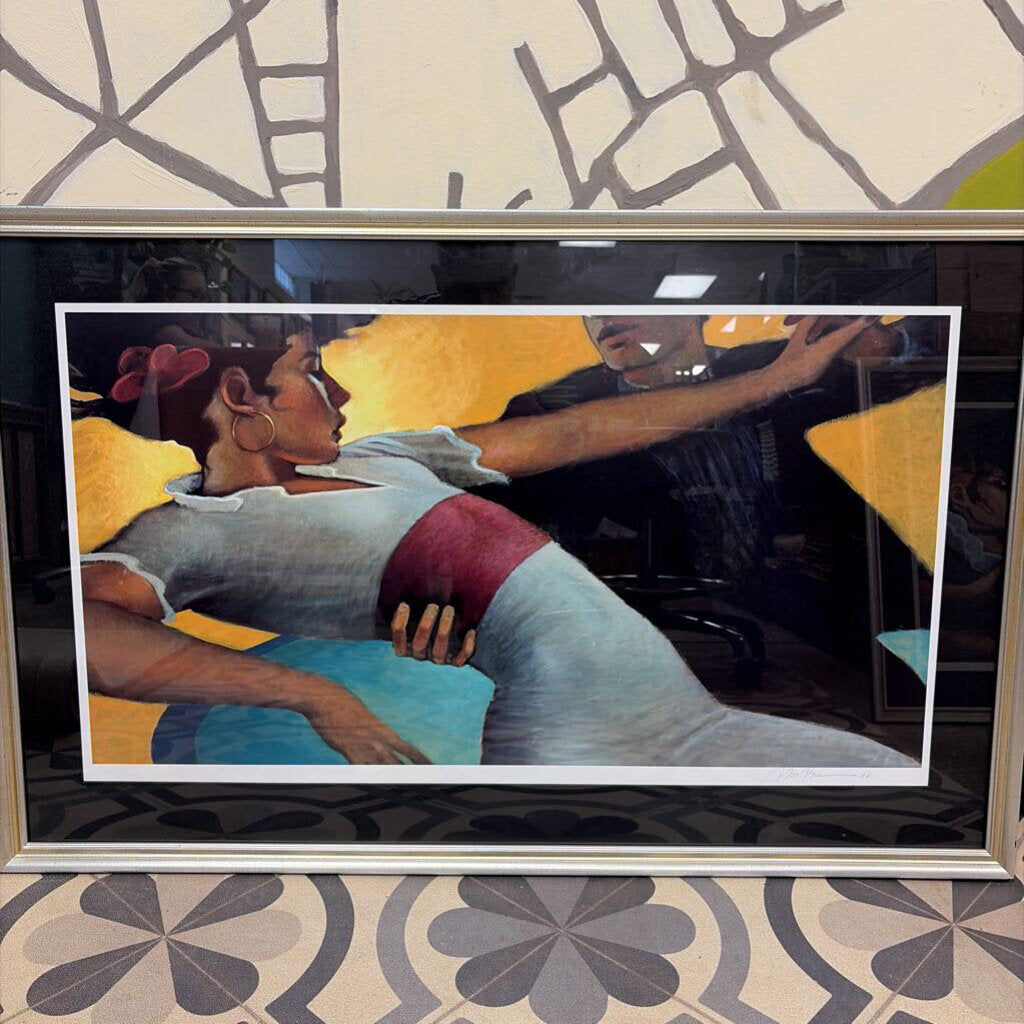 "Amber Dream" Framed Print by Bill Brauer, Signed