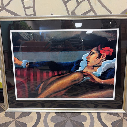 "Leda & Venus" Framed Print by Bill Brauer, Signed