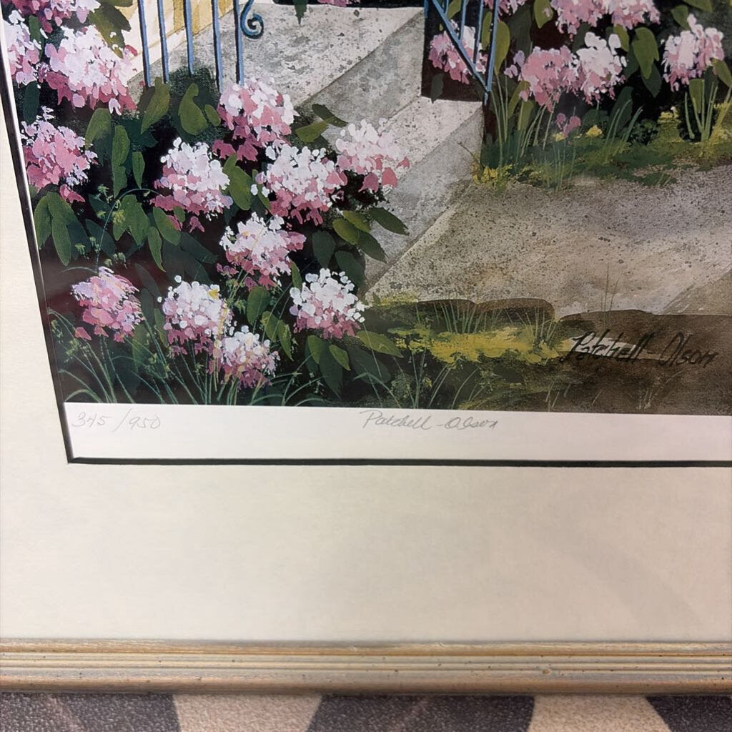 "Shady Lane" Limited Framed Print by Denise Patchell-Olsen