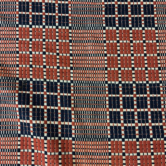 Turkish Kilim Multicolor Geometric Patterned Area Rug