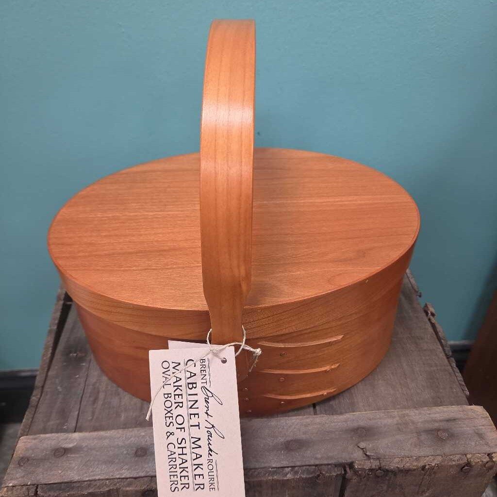 Handcrafted Shaker Swing-Handle Box w/Lid by Brent Rourke