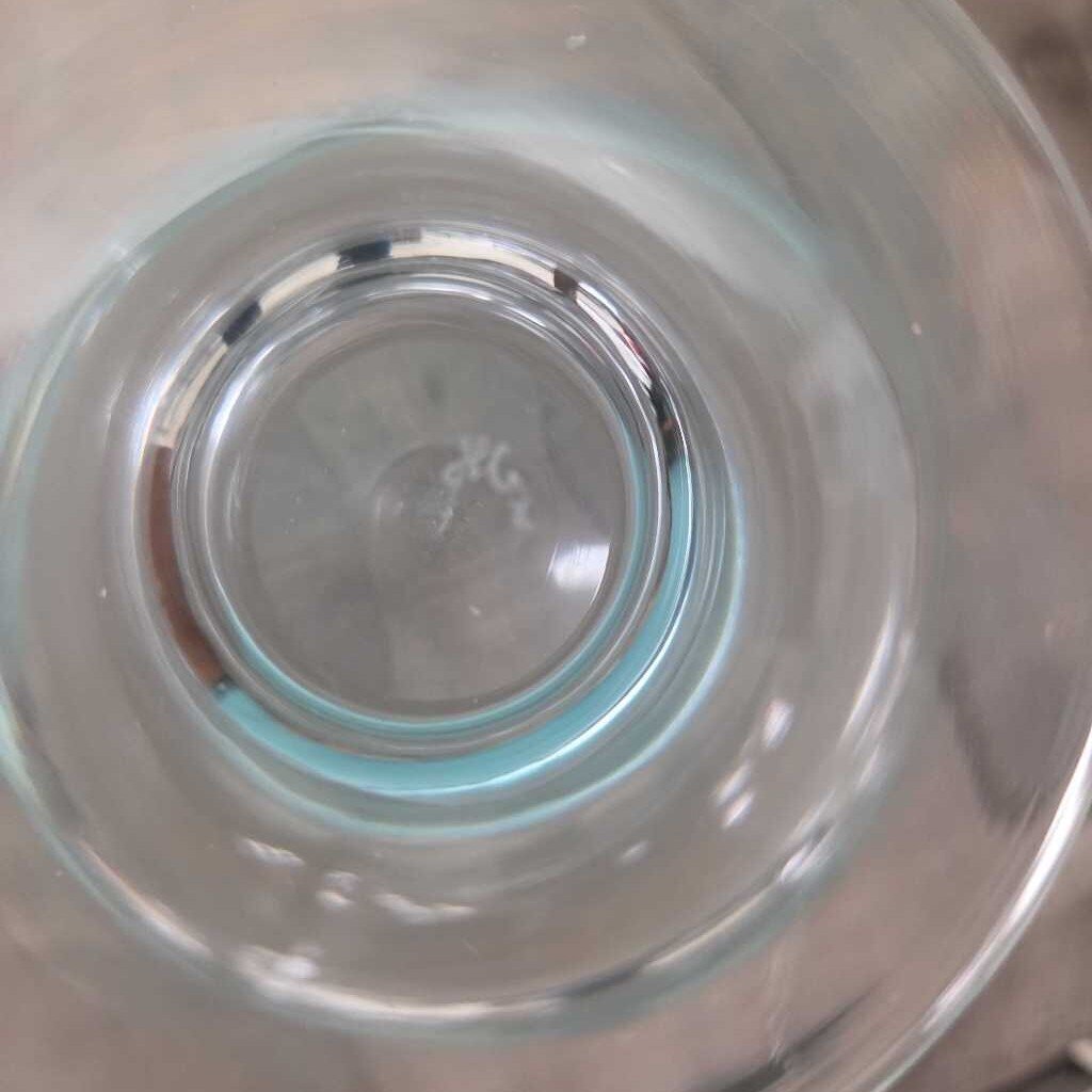 Danish Ships Ice Blue 6" Beer Glass by Holmegaard - Set of 6