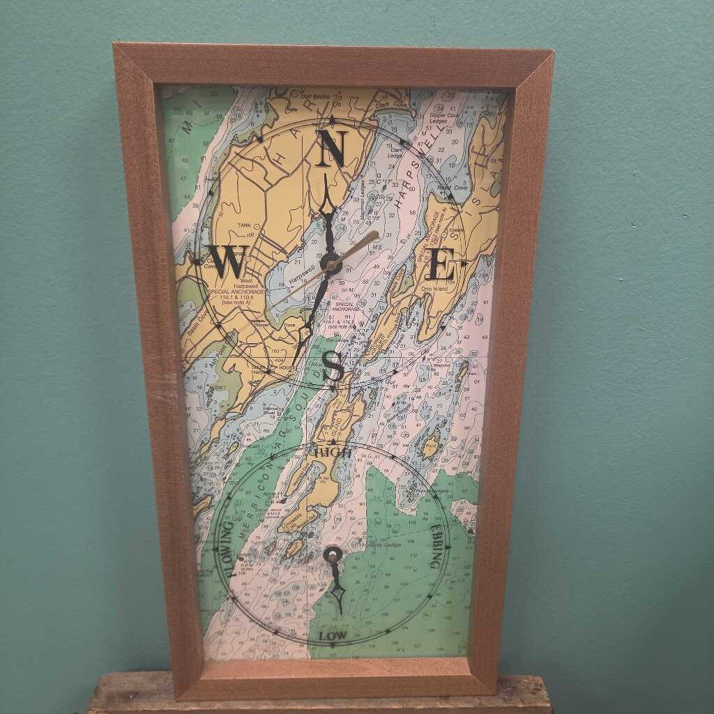 Harpswell & Bailey Island Nautical Tide Clock