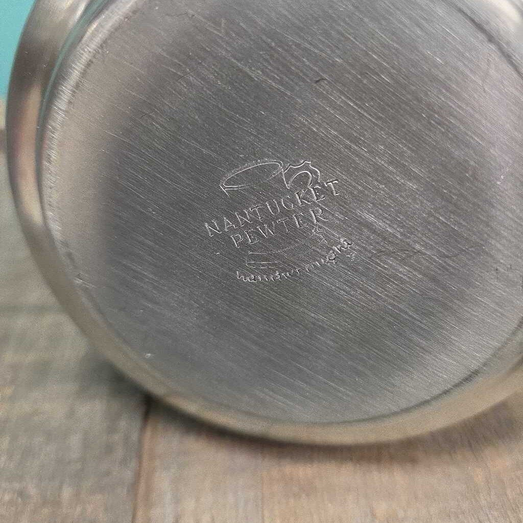 Nantucket Pewter Handwrought Creamer Pitcher