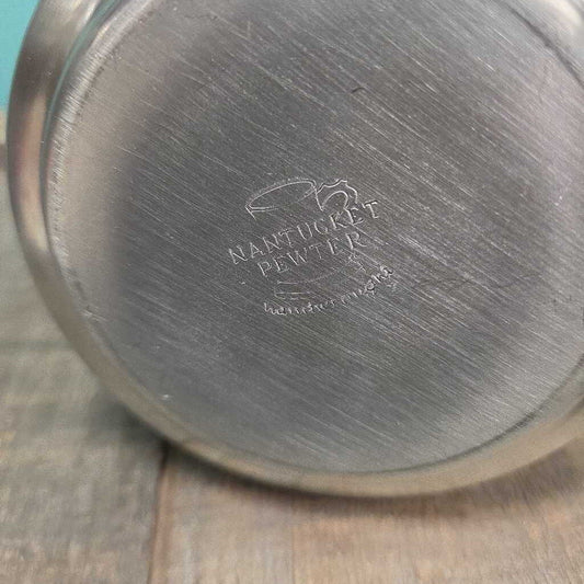 Nantucket Pewter Handwrought Creamer Pitcher