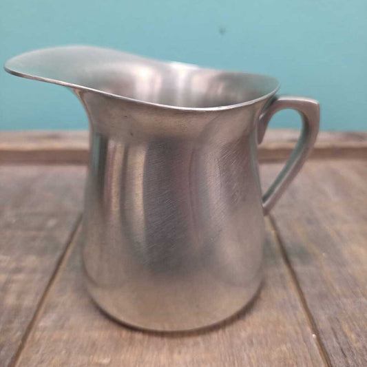 GS Presnier Pewter Handwrought Creamer Pitcher