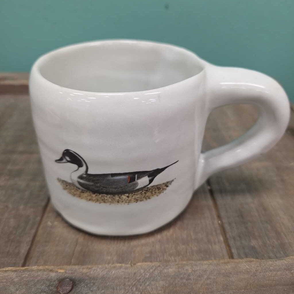 Bybee Delano Studios Pottery Mug - Drake Pintail Duck