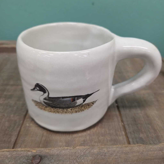 Bybee Delano Studios Pottery Mug - Drake Pintail Duck